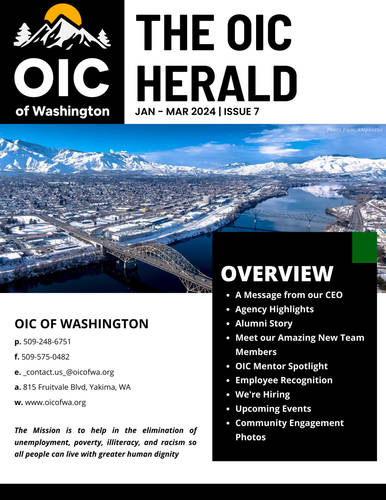 OIC of Washington Newsletter: Jan - Mar 2024 ❄️