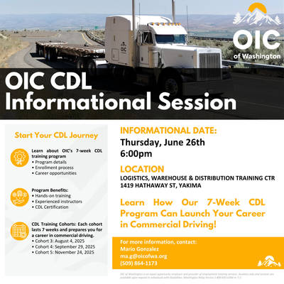 OIC CDL Information Session